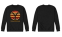 AIRWAVES Men's Yellowstone Ranch Pattern Fill Fleece Sweatshirt